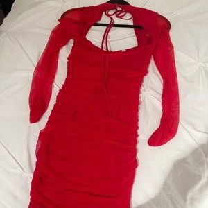 Red dress!
